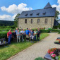 Fleißige Lippertsgrüner Hände