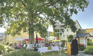 Gottesdienst im Aachelagardn