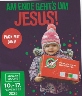 Weihnachten im Schuhkarton