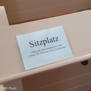 Sitzbeschränkung